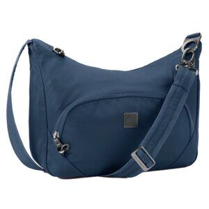 Lewis N. Clark Secura RFID Blocking Anti-Theft Messenger Bag, Blue (Lake)